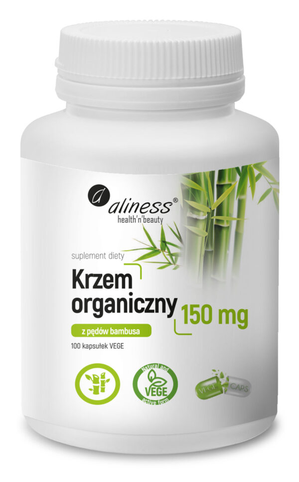 Krzem organiczny z pędów bambusa 150 mg