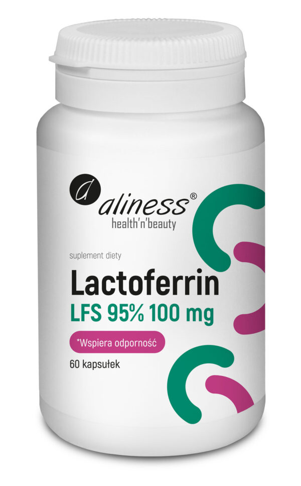 Lactoferrin LFS 95, 100 mg, 60 kaps.