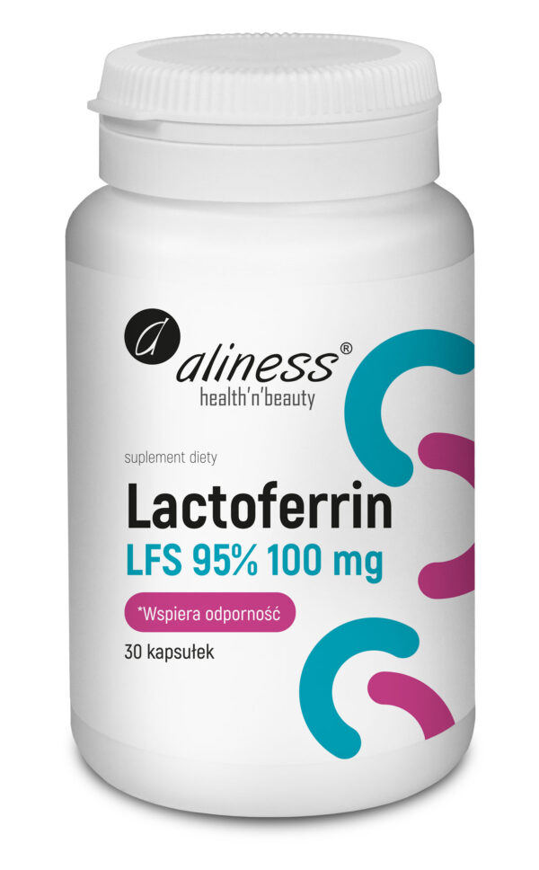 Lactoferrin LFS 95, 100 mg, 30 kaps.