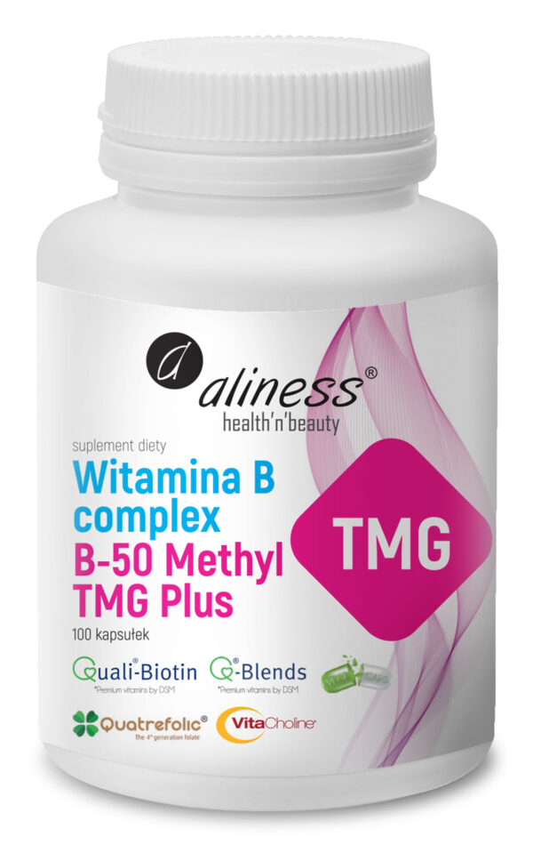 Witamina B Complex B-50 Methyl TMG Plus